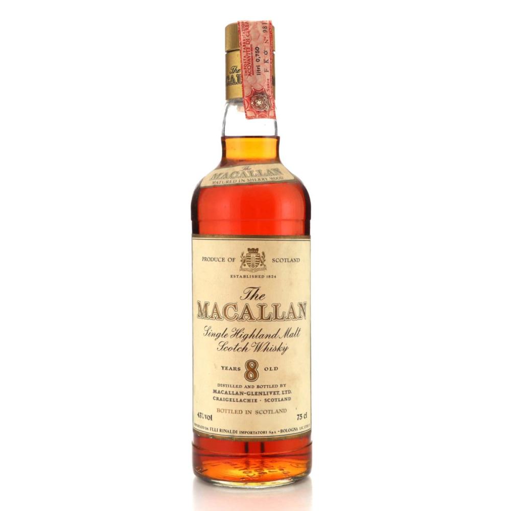 Macallan 8 Year Old early 1980s / Rinaldi Import
