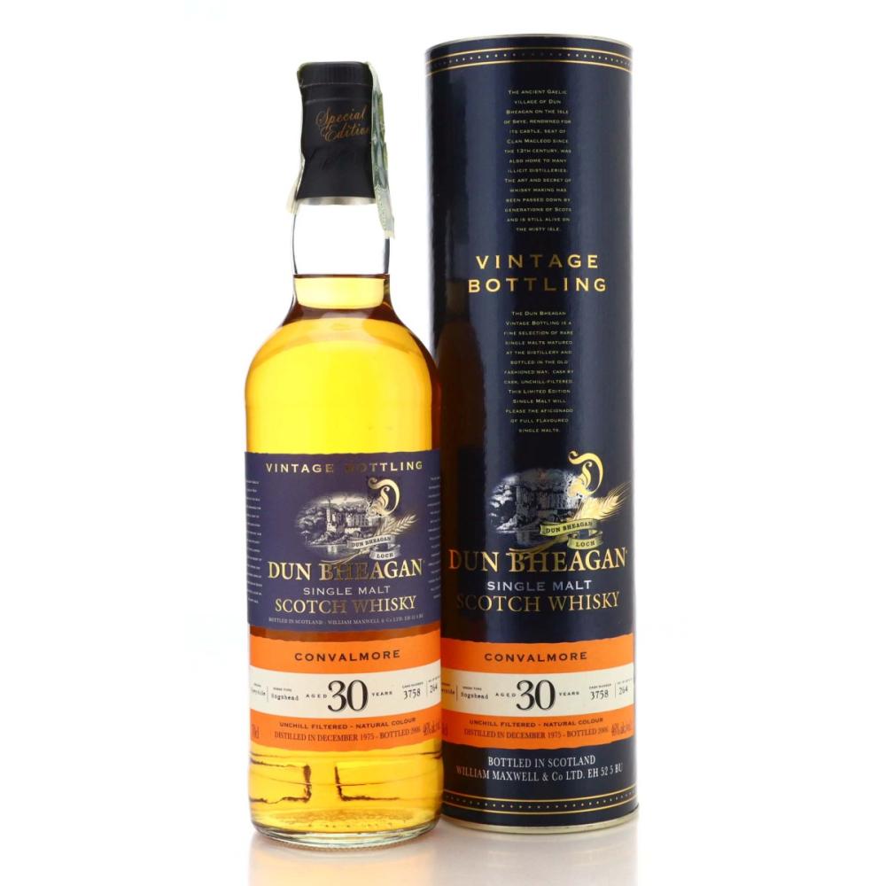 Convalmore 1975 Dun Bheagan 30 Year Old