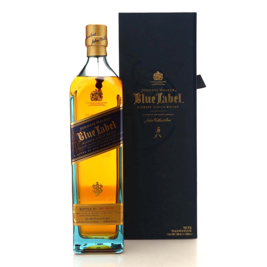 Johnnie Walker Blue Label Travel Retail 1 Litre