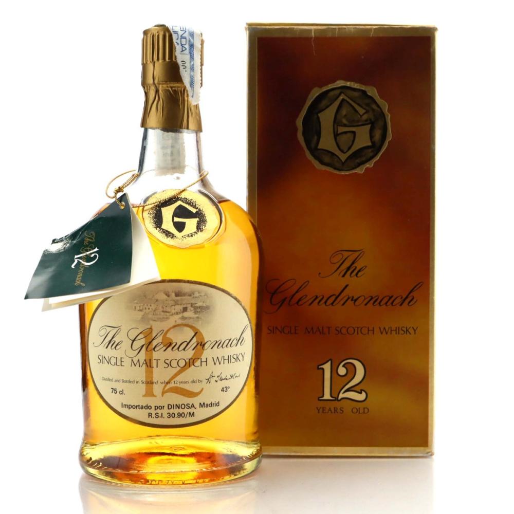 Glendronach 12 Year Old Teacher's 1980s / Dinosa Import
