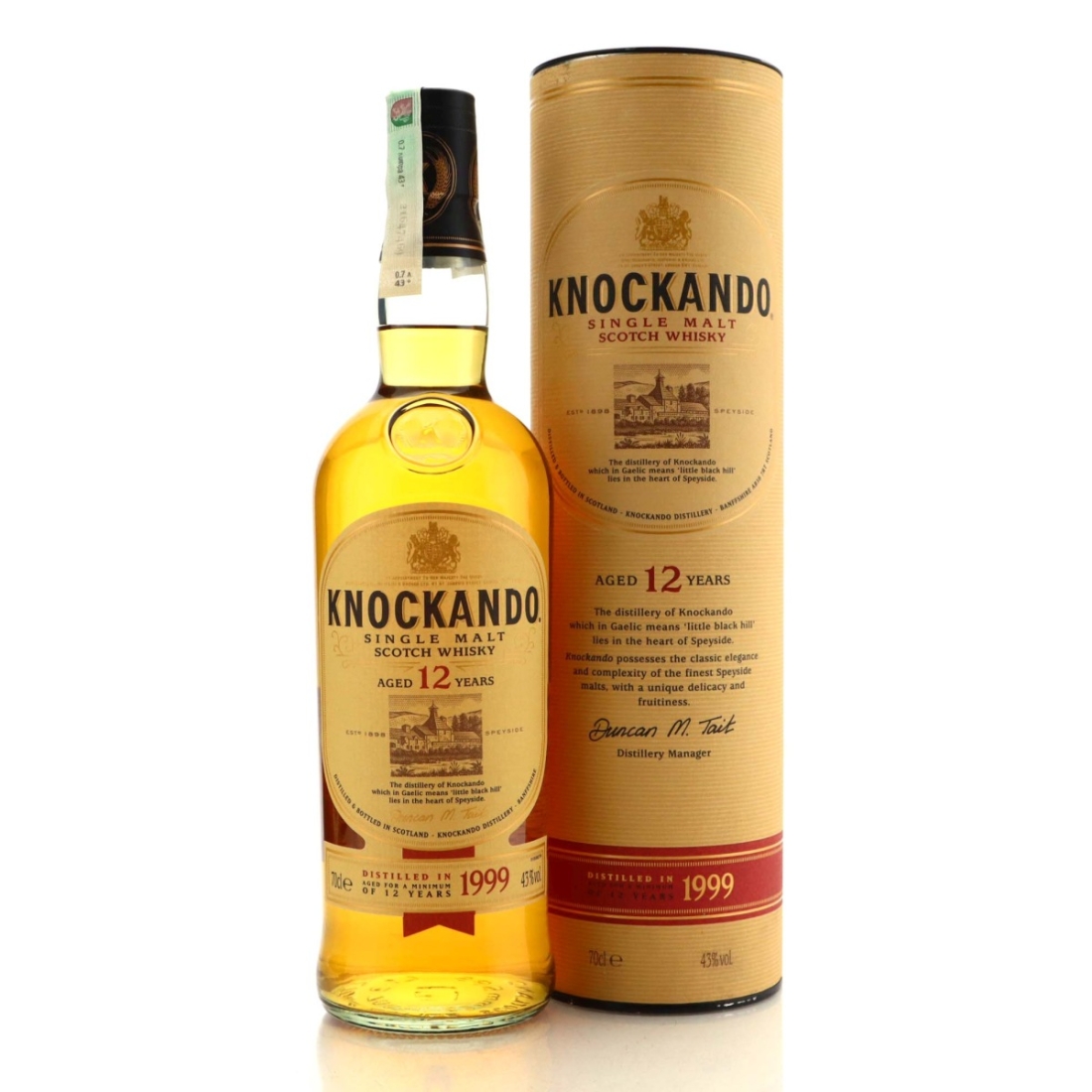 Knockando 1999 12 Year Old