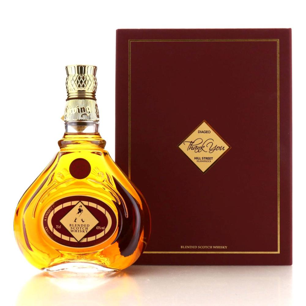 Johnnie Walker Scotch Whisky 75cl / Diageo Thank You to Hill Street Decanter