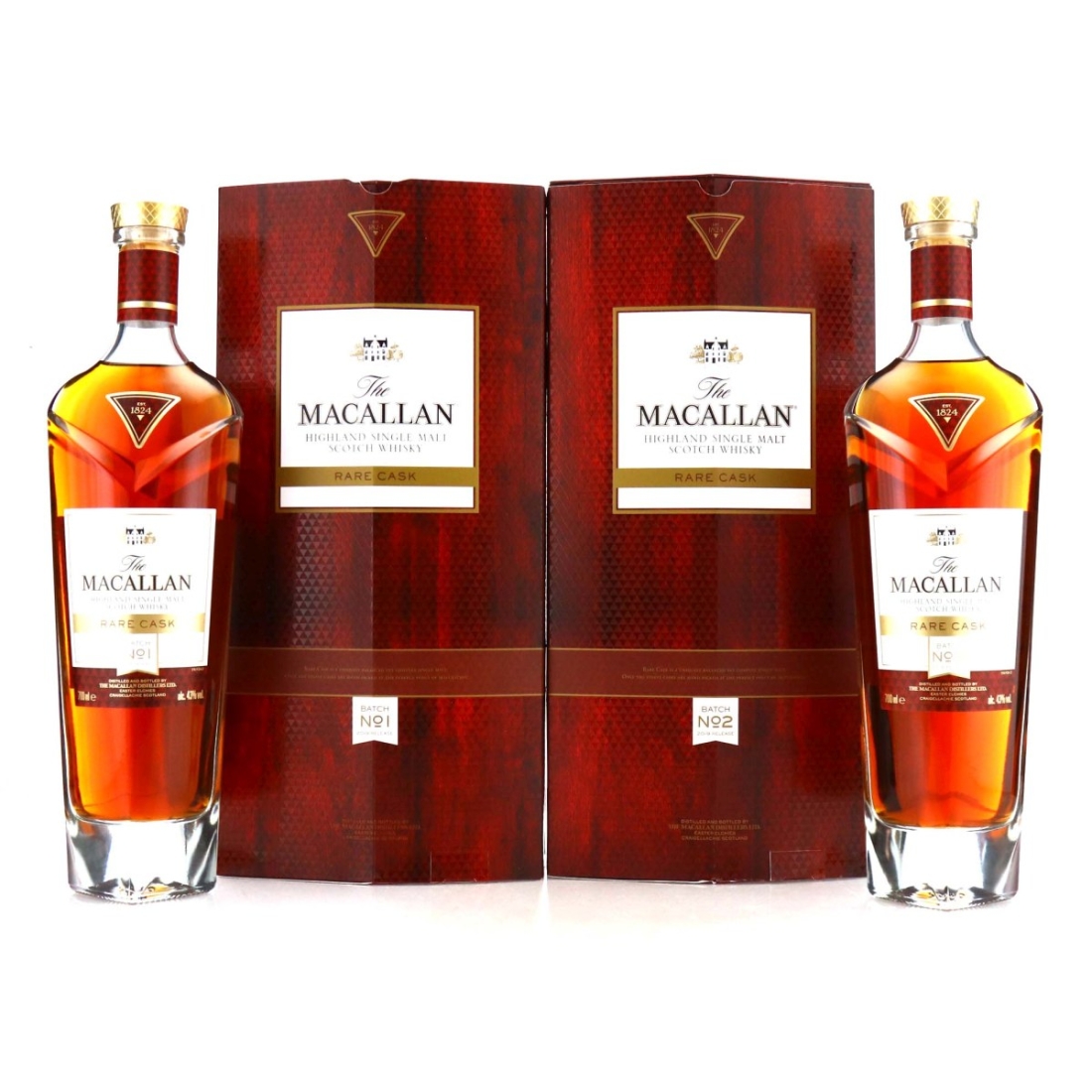Macallan Rare Cask 2019 Releases 2 x 70cl / Batch No.1 - 2