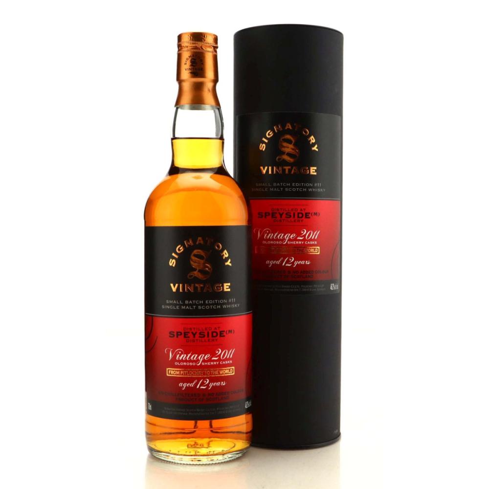 Macallan 'Speyside M' 2011 Signatory Vintage 12 Year Old Small Batch #11