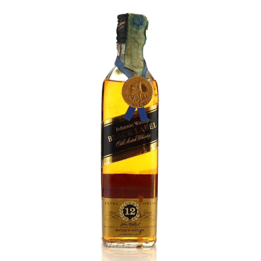 Johnnie Walker Black Label 12 Year Old 35cl / Gold Medal 1994
