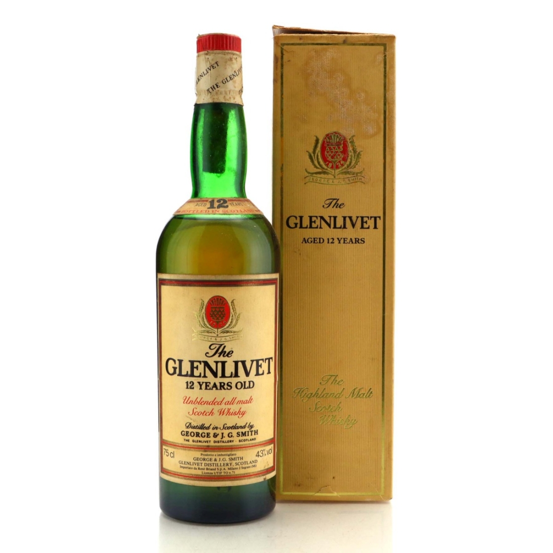 Glenlivet 12 Year Old 1980s / Rene Briand Import