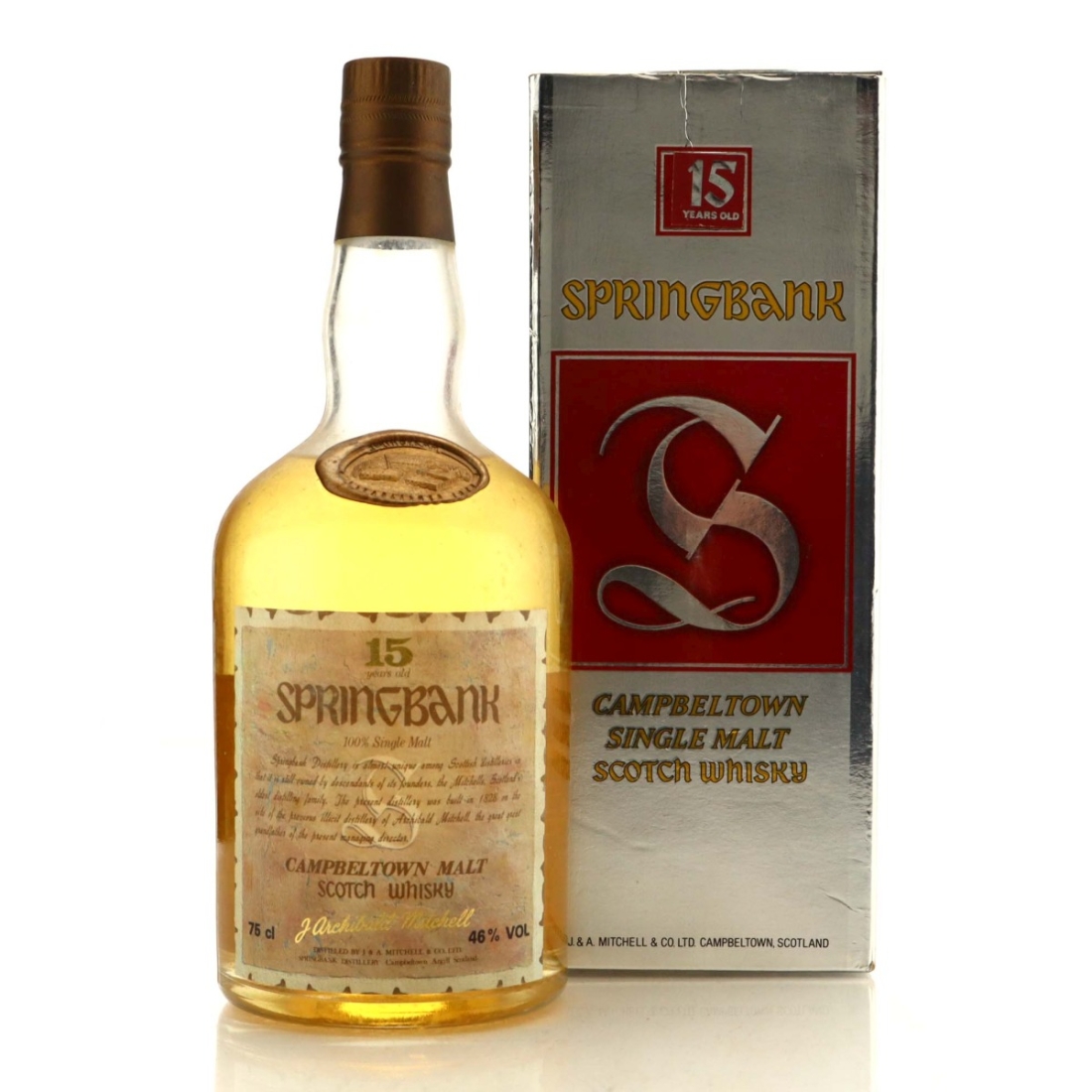 Springbank 15 Year Old J. Archibald Mitchell 75cl 1990s