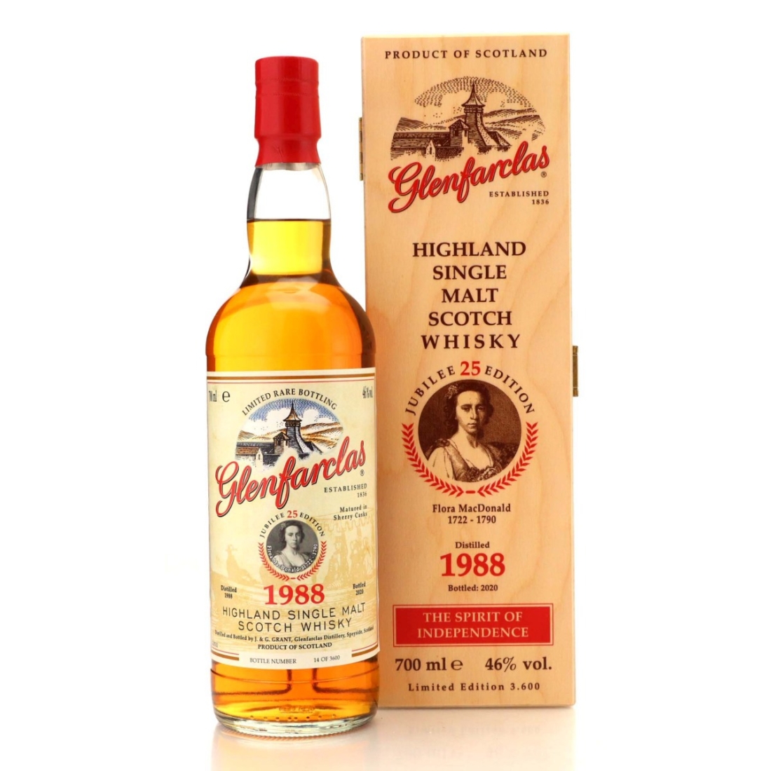 Image for Glenfarclas 1988 Jubilee Edition No.25 / Flora MacDonald