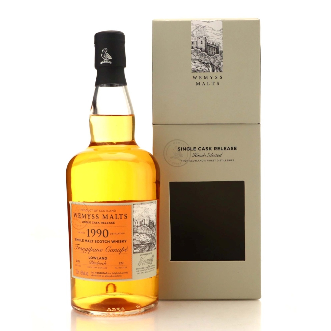 Bladnoch 1990 Wemyss Malts / Frangipane Ganape