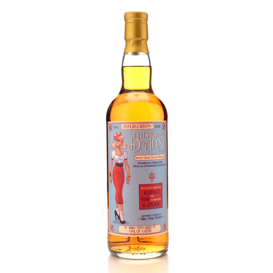 Invergordon 1986 Klubb 23 37 Year Old / L'Histoire D'Alixe