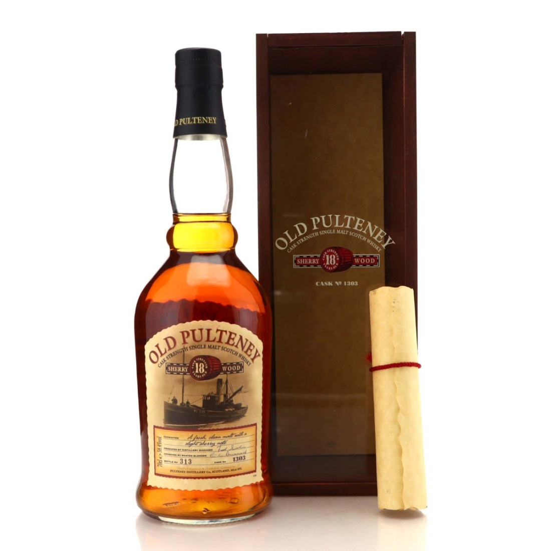 Old Pulteney 18 Year Old Single Sherry Cask #1303