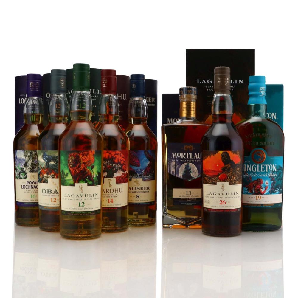 Diageo Special Releases 2021: Legends Untold 8 x 70cl