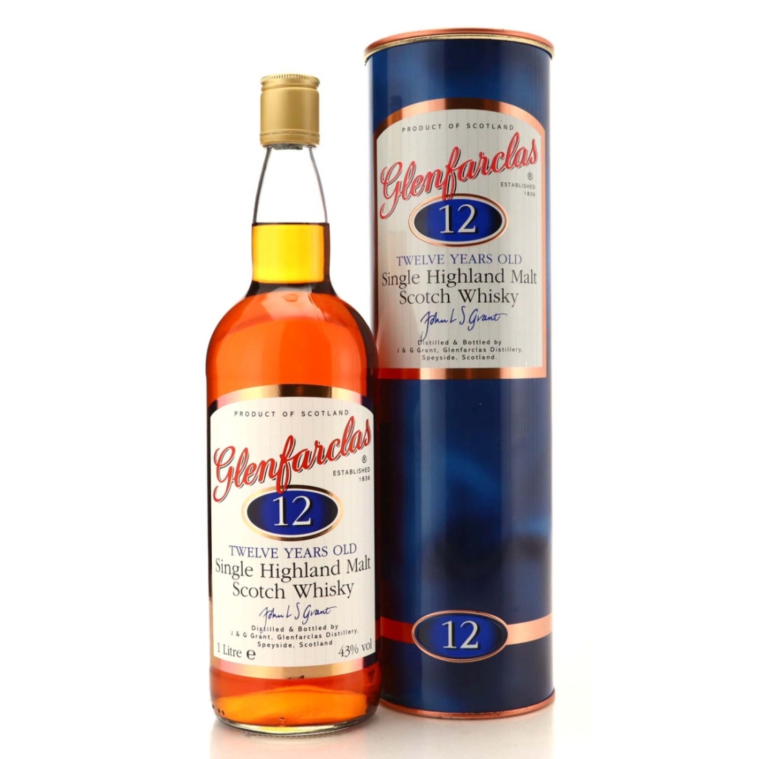 Glenfarclas 12 Year Old 1 Litre