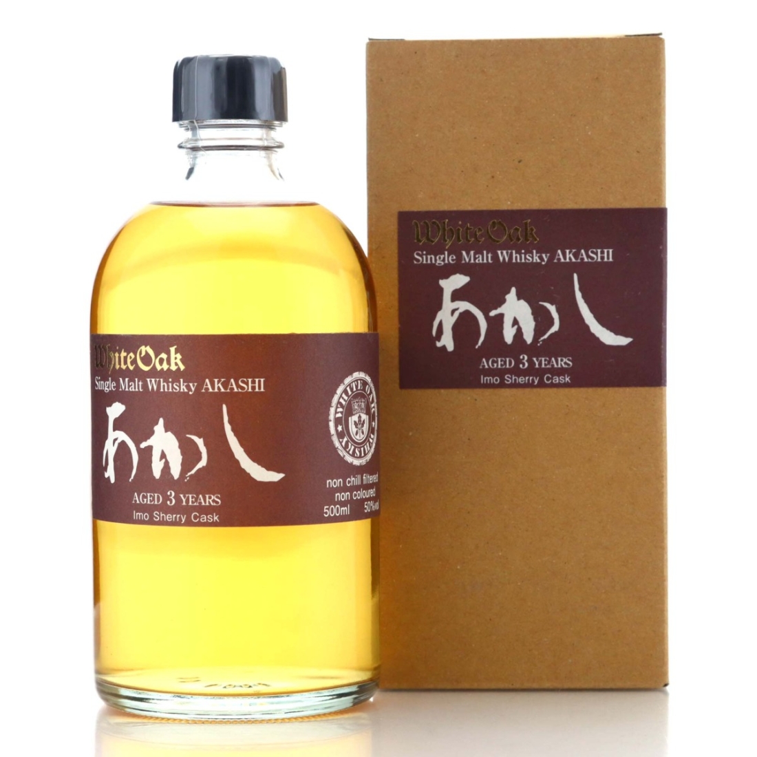 White Oak 3 Year Old Akashi 50cl / Sherry Cask