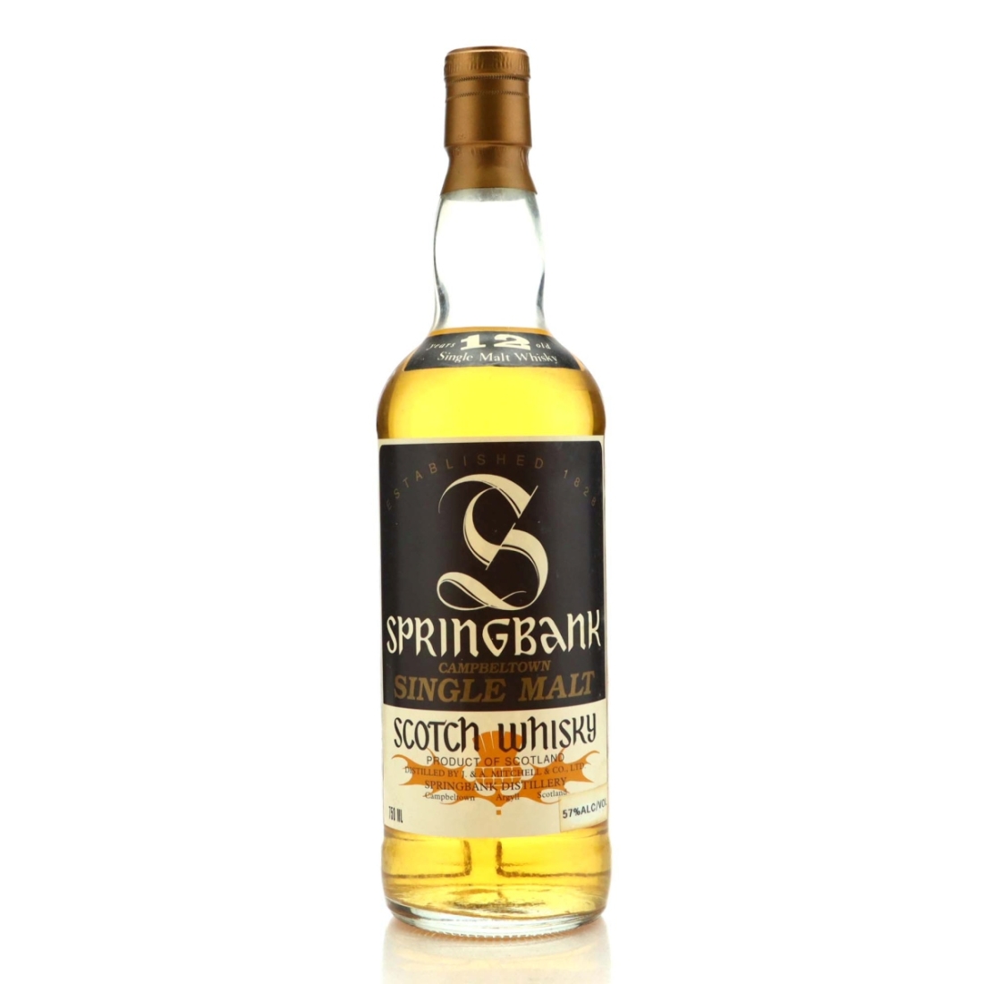 Springbank 12 Year Old 57% 1980s