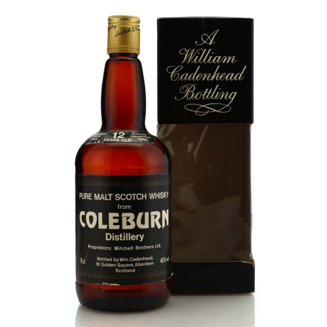 Coleburn 1968 Cadenhead's 12 Year Old / Scoma Import