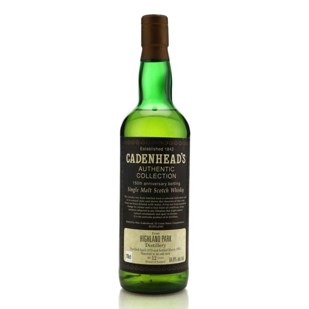 Highland Park 1979 Cadenhead's 12 Year Old 75cl / 150th Anniversary
