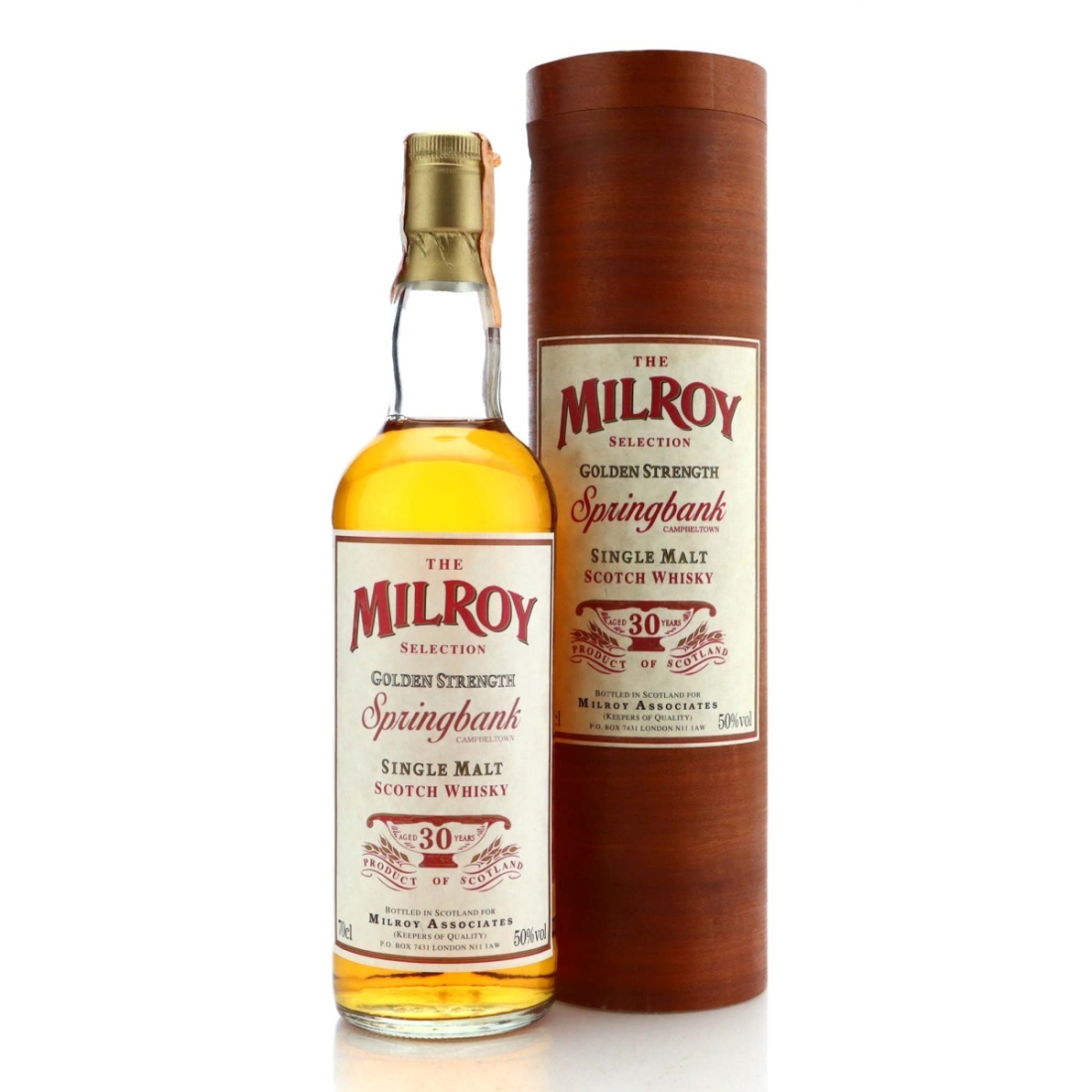 Springbank 30 Year Old Milroy Selection Golden Strength