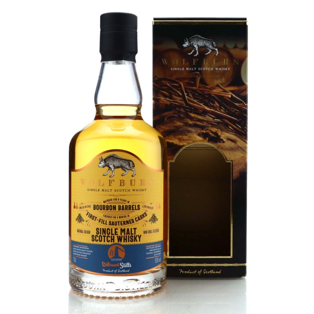 Wolfburn 2016 Sauternes Finish 8 Year Old / Alba Import