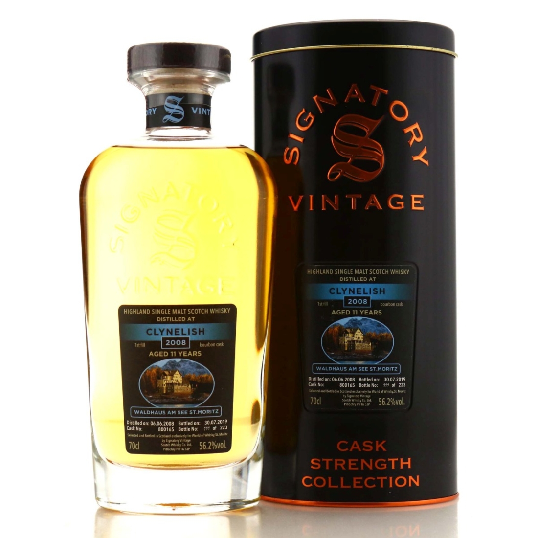 Clynelish 2008 Signatory Vintage 11 Year Old Cask Strength #800165