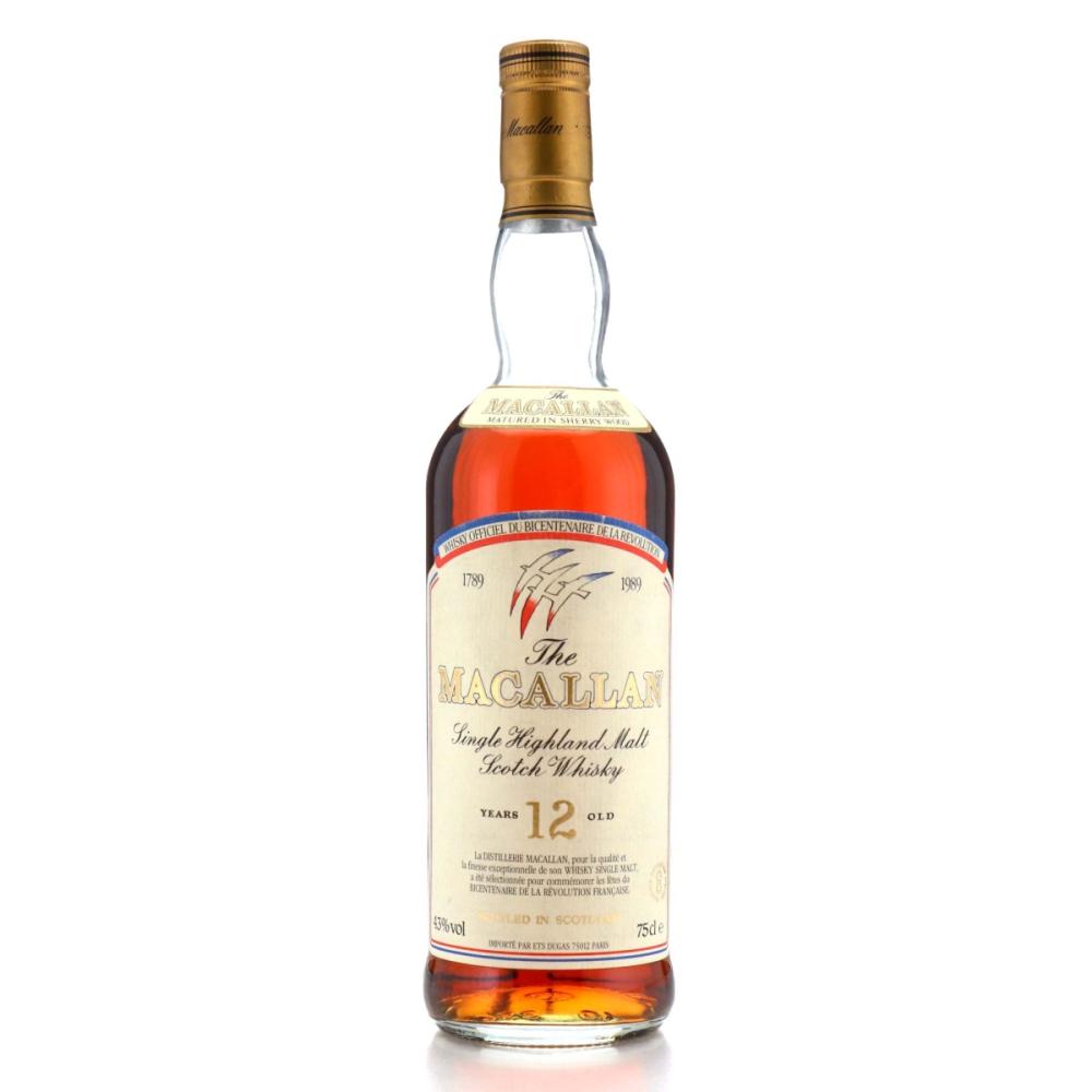 Image for Macallan 12 Year Old Bicentenary of French Revolution 1989