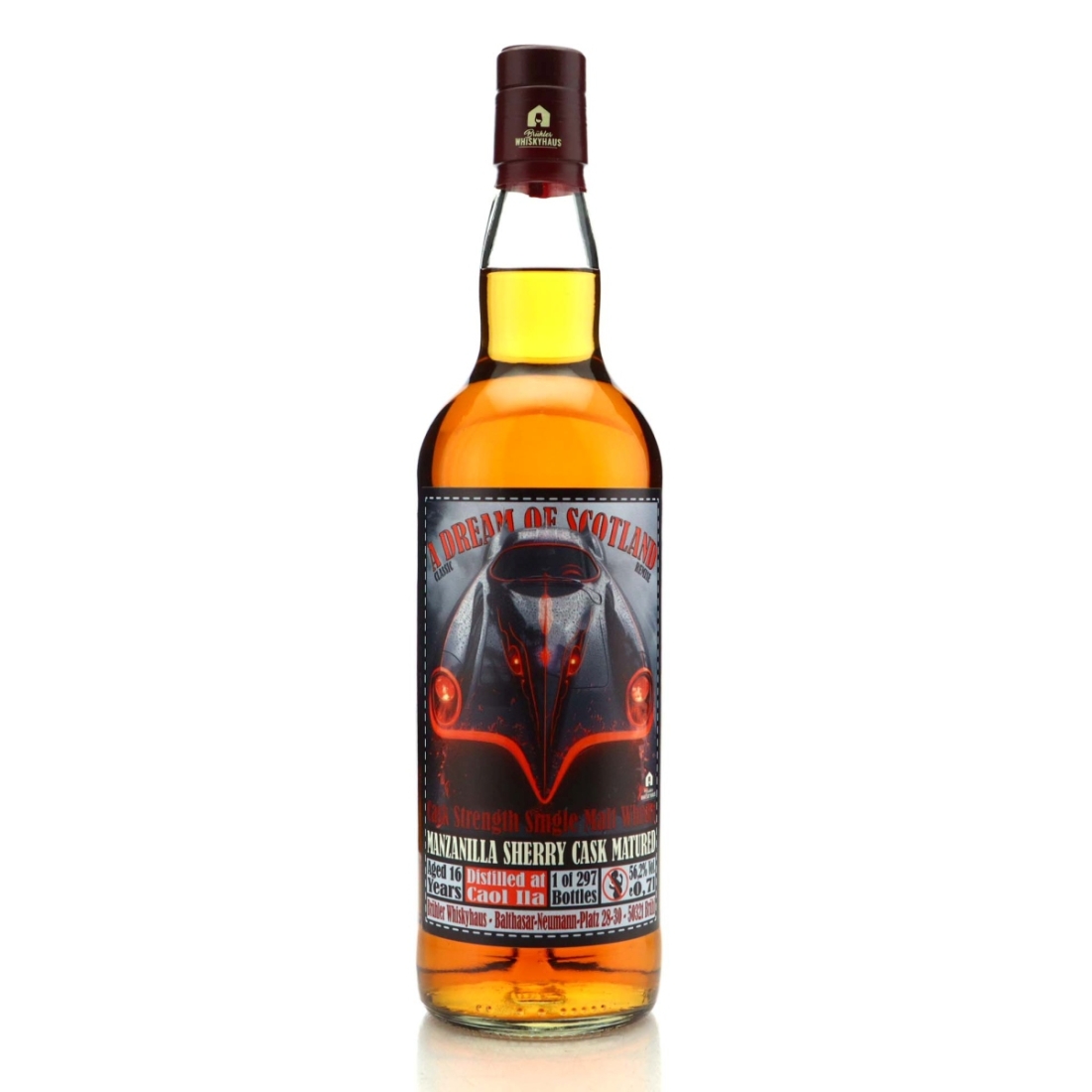 Caol Ila 16 Year Old A Dream of Scotland Manzilla Sherry