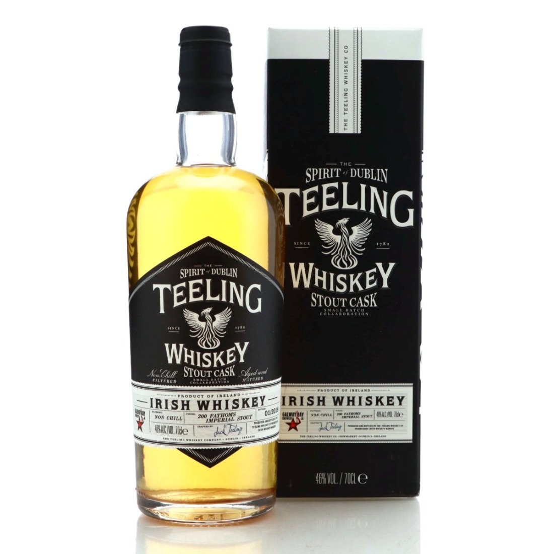 Teeling Whiskey Stout Cask Finish Batch #01/2018 / Galway Bay Brewery
