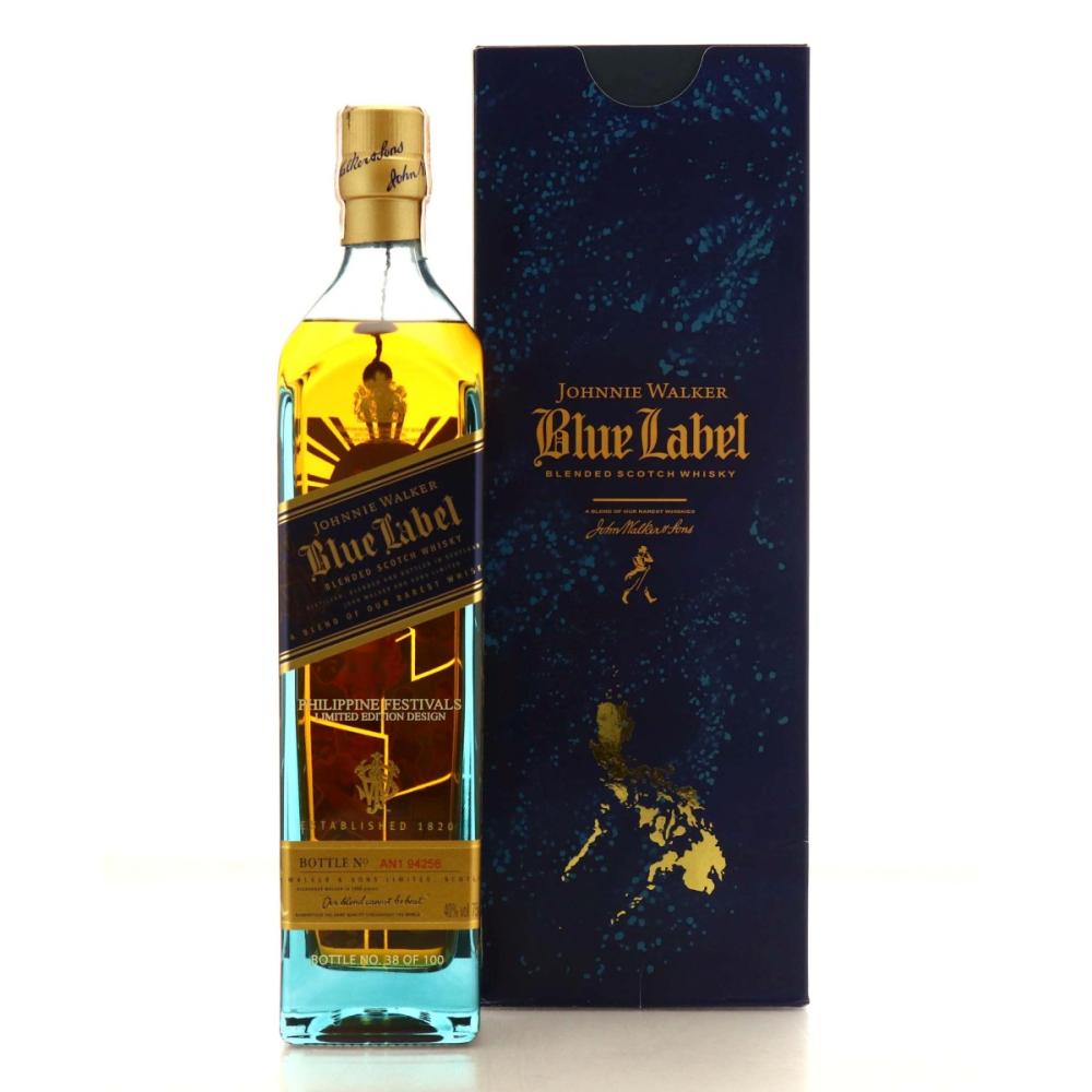 Johnnie Walker Blue Label Philippine Festivals Limited Edition 75cl / One of 100