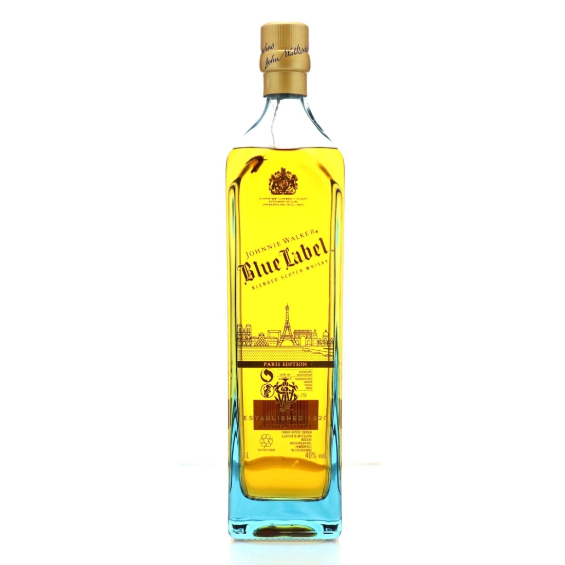 Johnnie Walker Blue Label Paris Edition 1 Litre