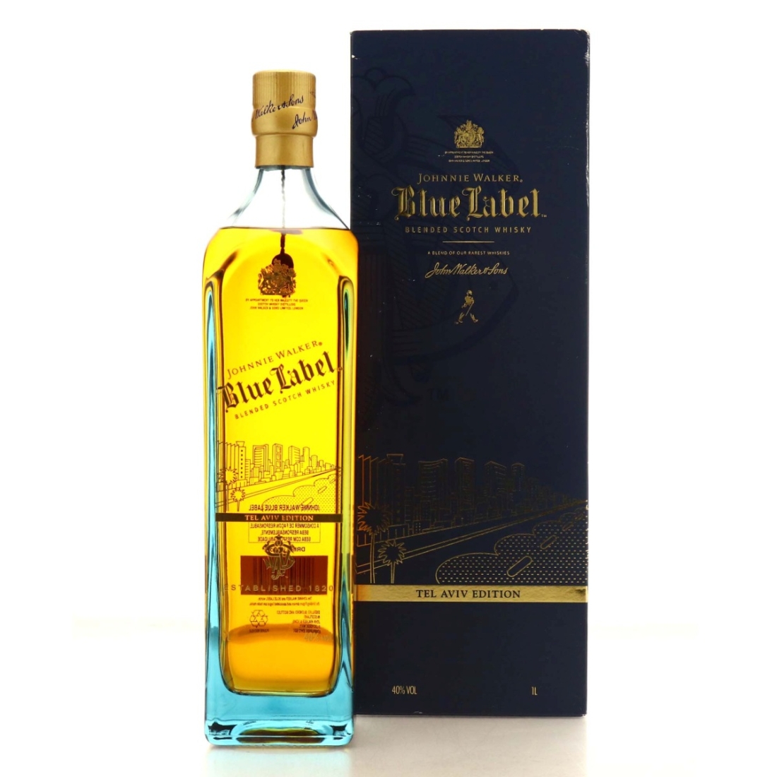 Johnnie Walker Blue Label Tel Aviv Limited Edition 1 Litre