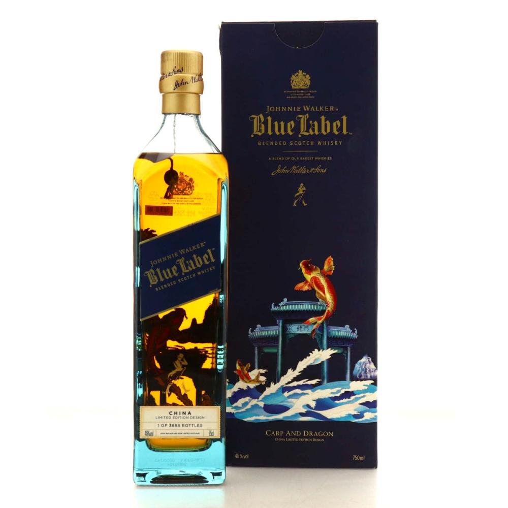 Johnnie Walker Blue Label China Limited Edition 75cl / Carp & Dragon