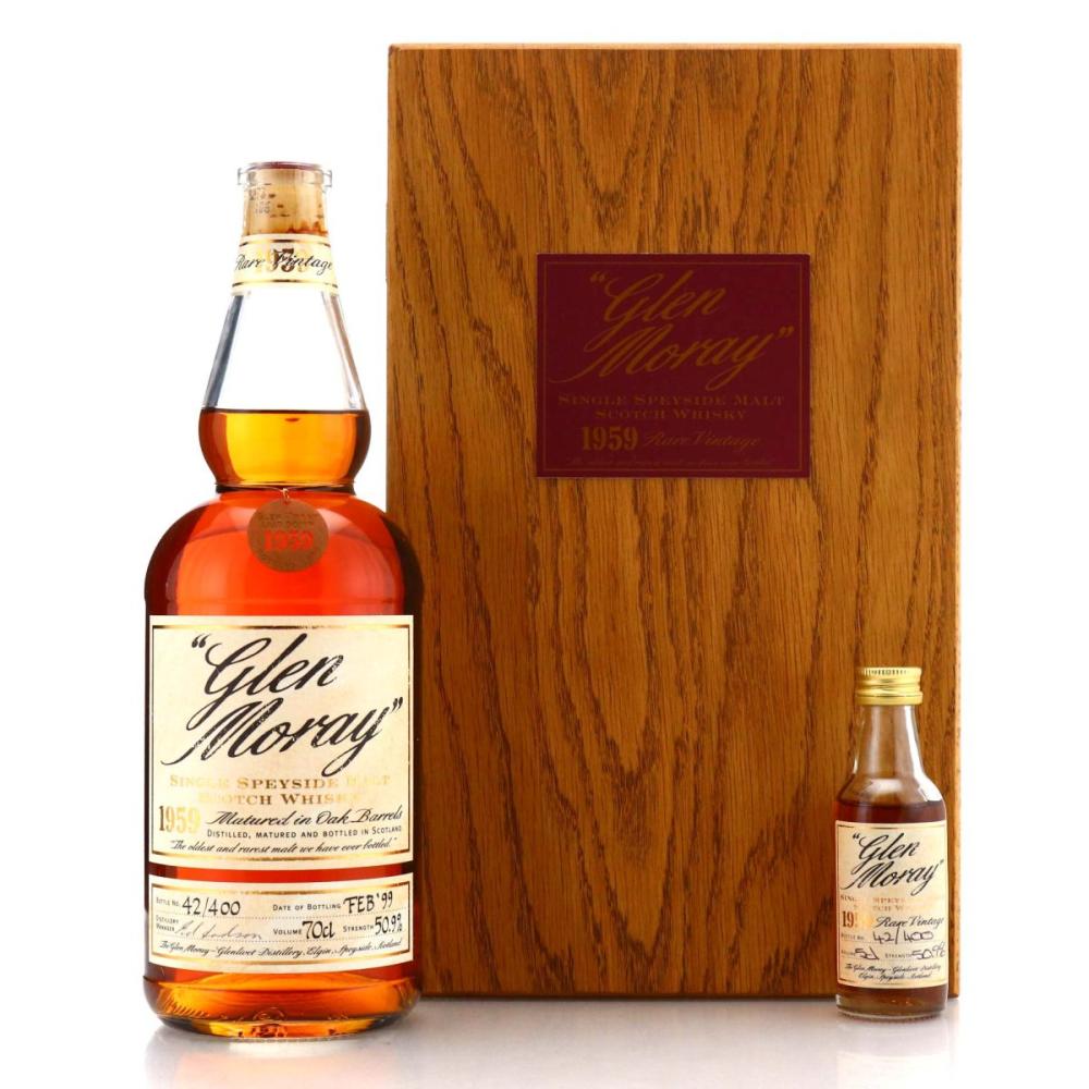 Glen Moray 1959 Rare Vintage / includes Miniature
