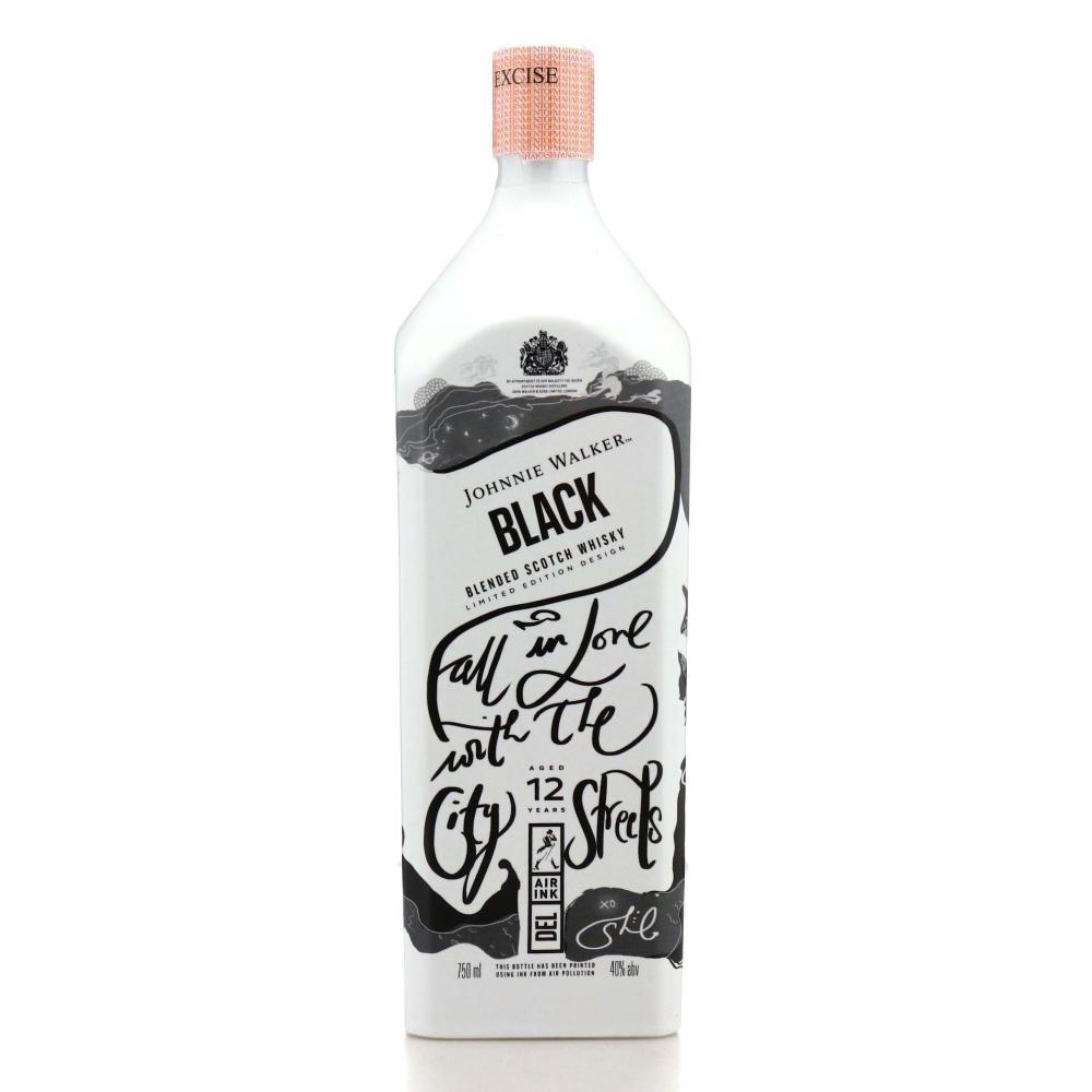 Johnnie Walker Black Label 12 Year Old DEL Air Ink 75cl