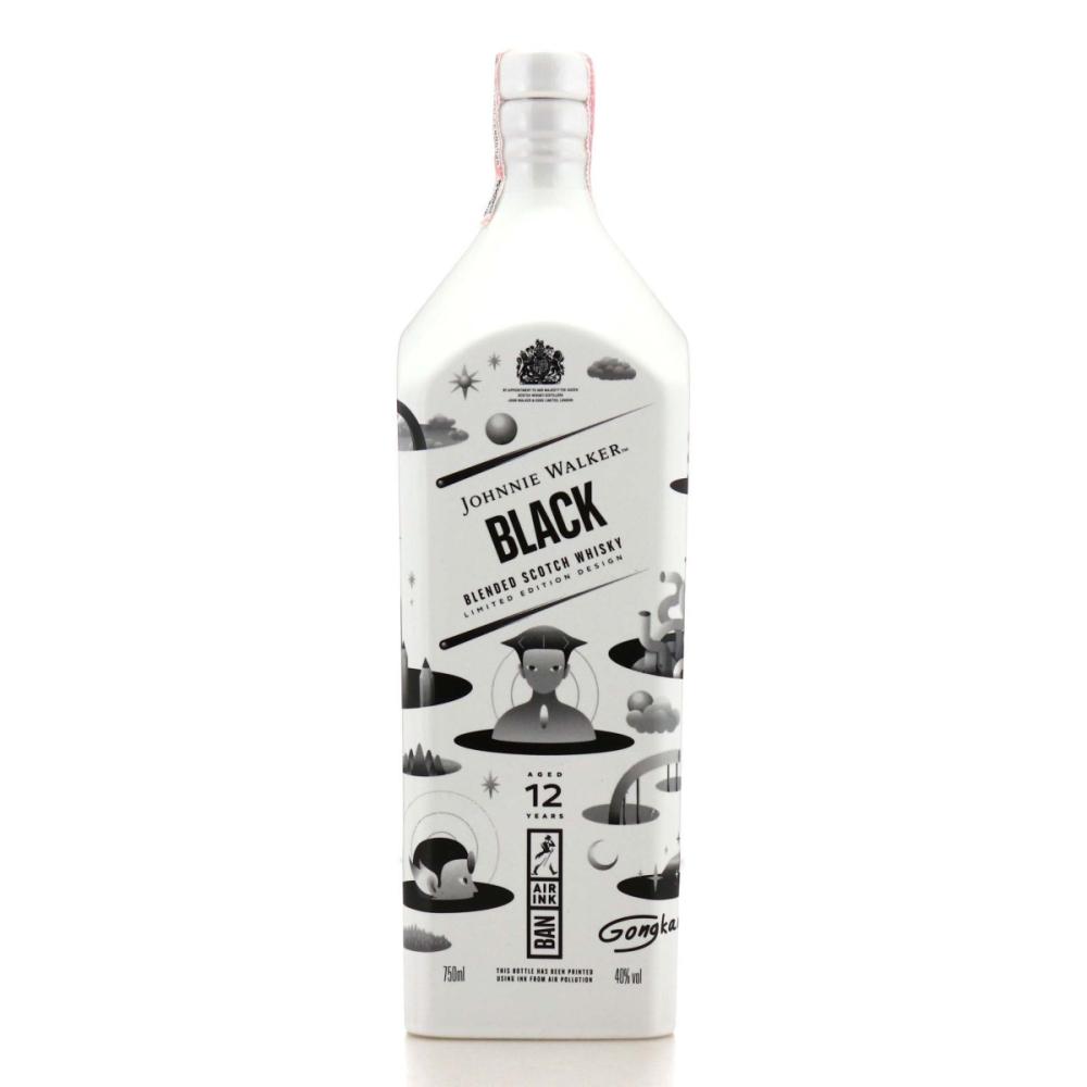 Johnnie Walker Black Label 12 Year Old BAN Air Ink 75cl