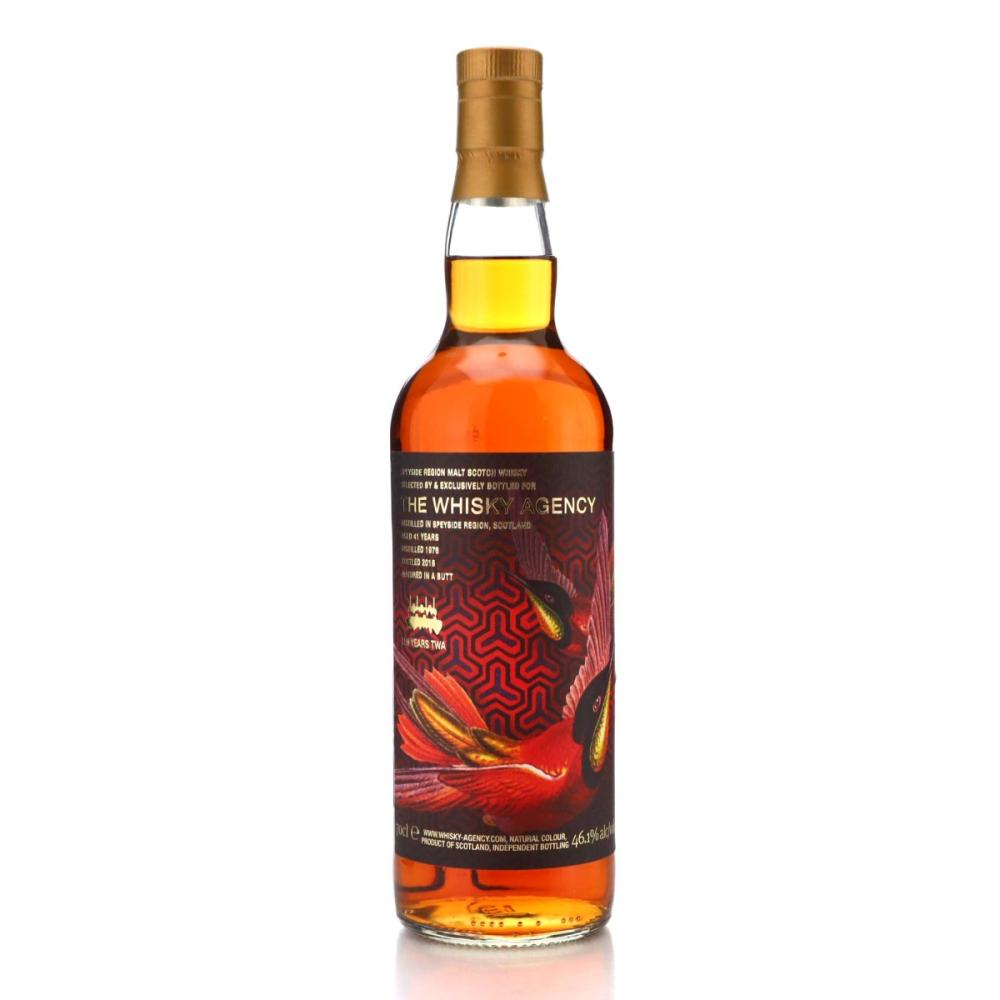Speyside Single Malt 1976 Whisky Agency 41 Year Old / 10th Anniversary