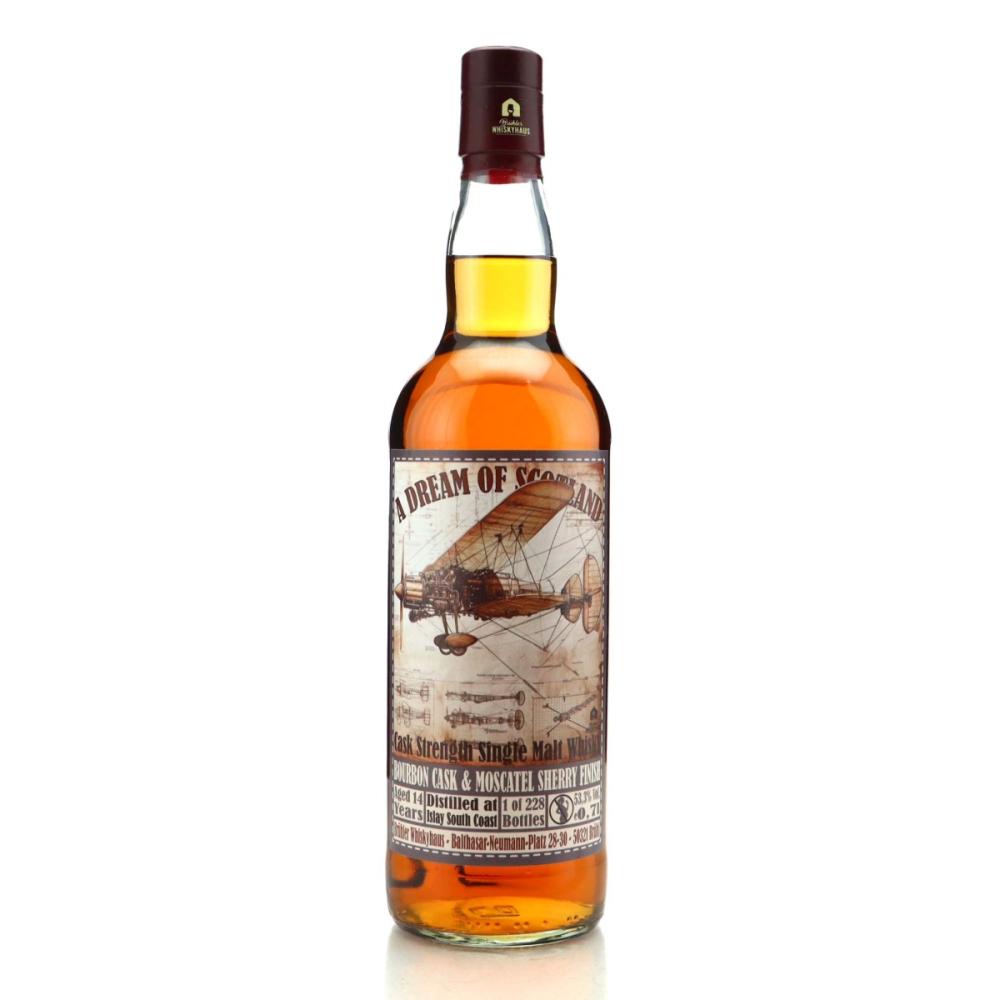 South Coast Islay Single Malt 14 Year Old Dream of Scotland Moscatel Sherry Finish