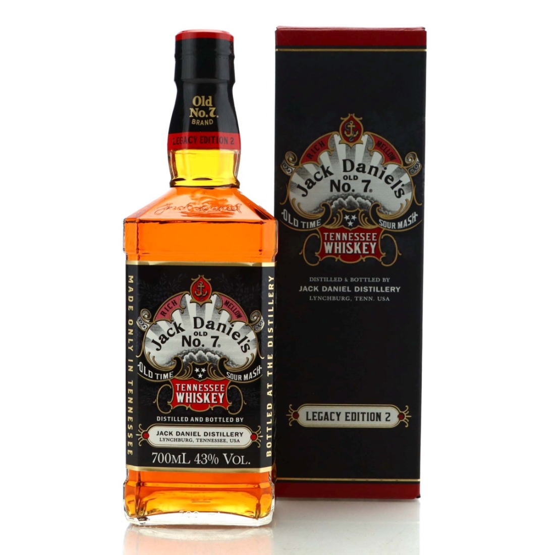 Image for Jack Daniel's Old No.7 Legacy Edition 2 70cl