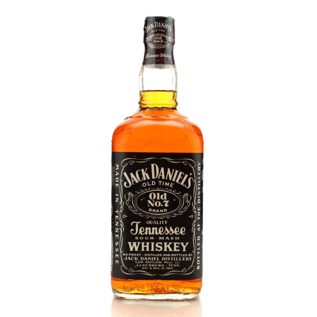 Jack Daniel's Old No.7 Brand 1 Litre 1980s