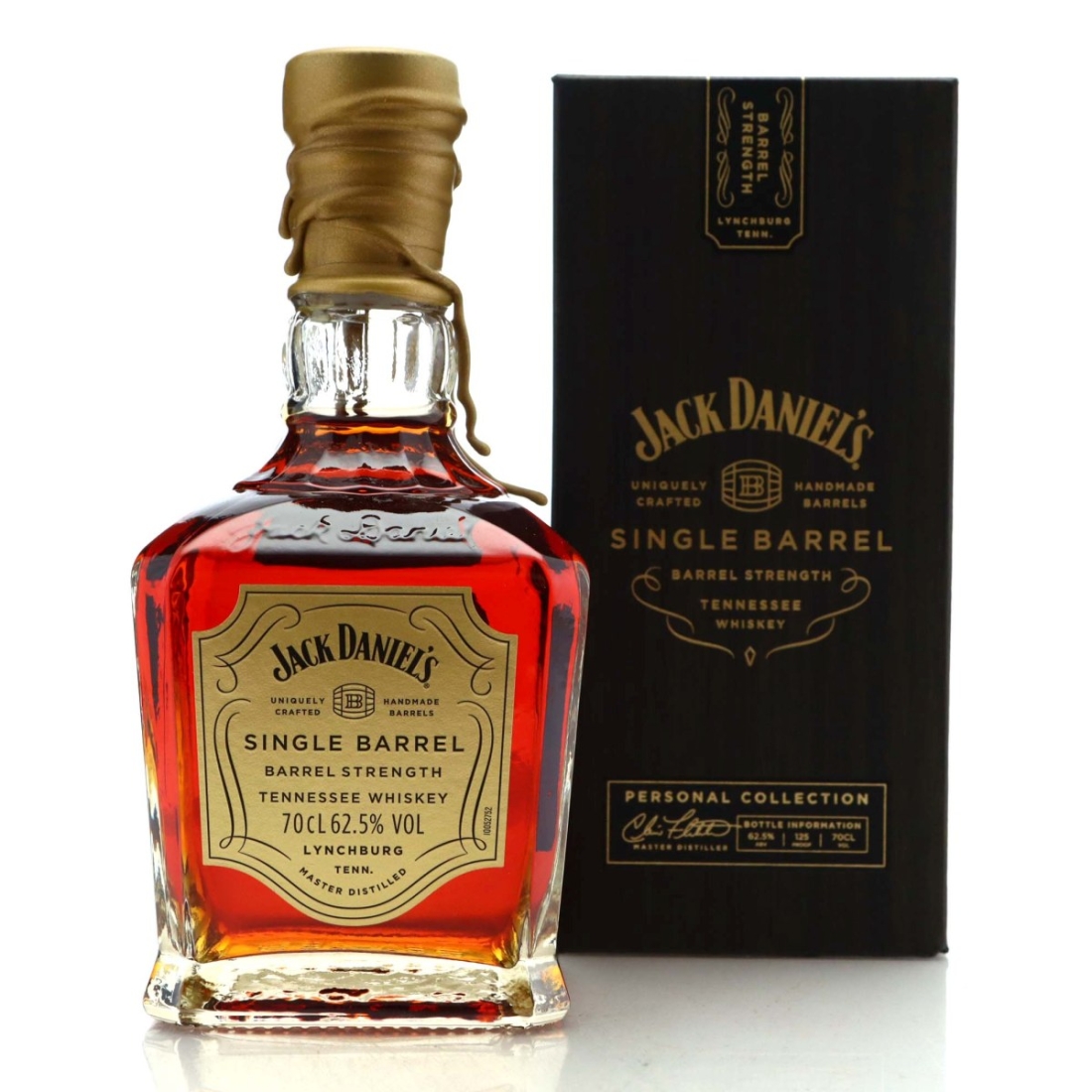 Jack Daniel's Barrel Strength Single Barrel / Gold Dipped
