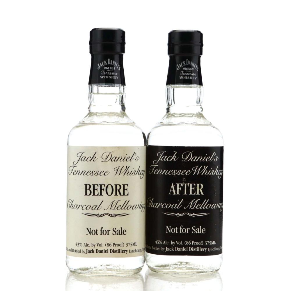 Jack Daniel's Before & After Charcoal Mellowing 2 x 37.5cl
