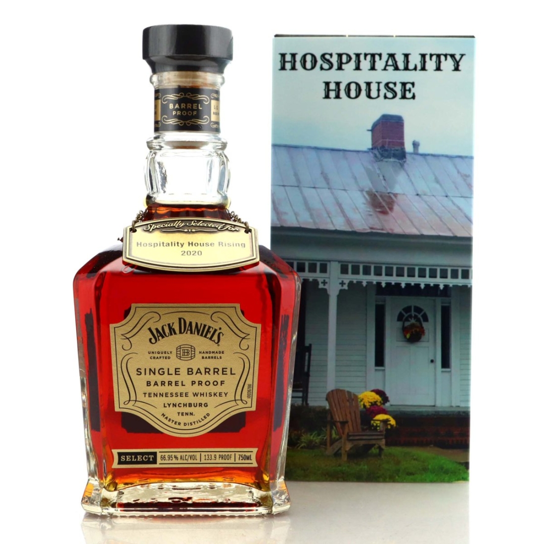 Jack Daniel's Barrel Proof Single Barrel 2020 / Hospitality House Rising 2020 - Signed