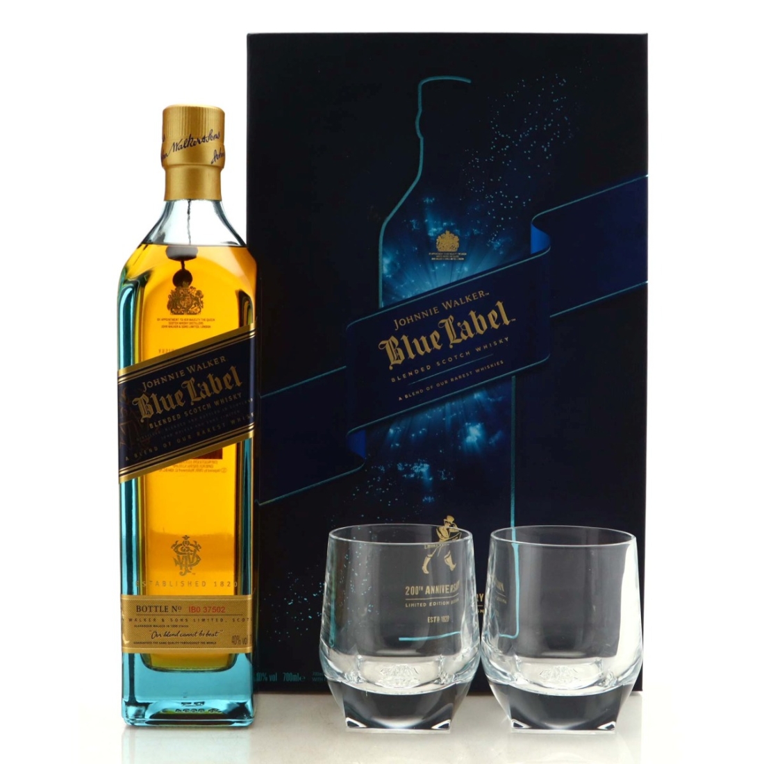Johnnie Walker Blue Label 200th Anniversary Edition / Gift Set