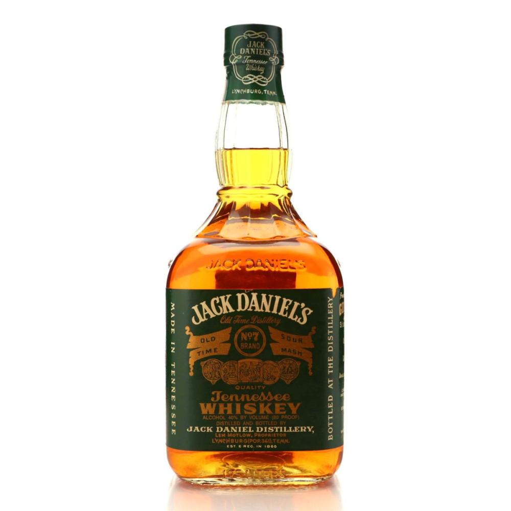 Jack Daniel's Old No.7 Green Label 80 Proof 1.75 Litre 1991