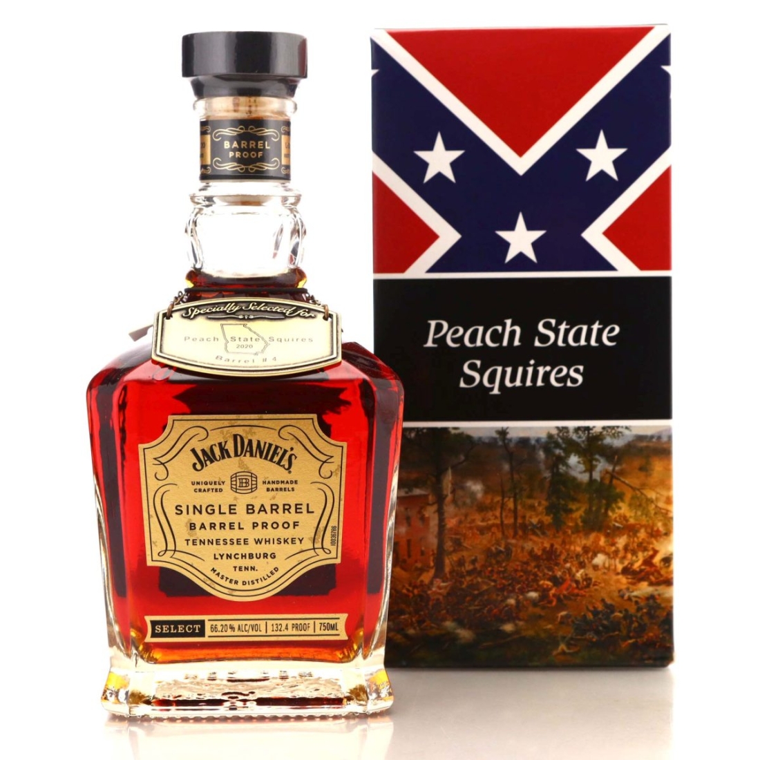Jack Daniel's Barrel Proof Single Barrel 2020 / Peach State Squires