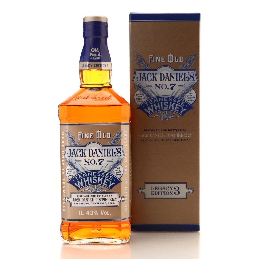 Jack Daniel's Old No.7 Legacy Edition 3 1 Litre