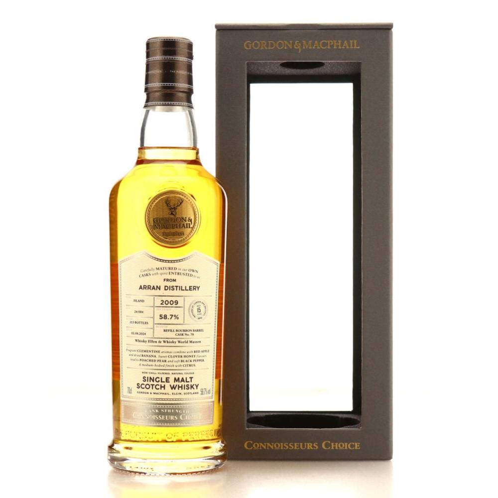 Arran 2009 Gordon and MacPhail 15 Year Old Batch 24/084