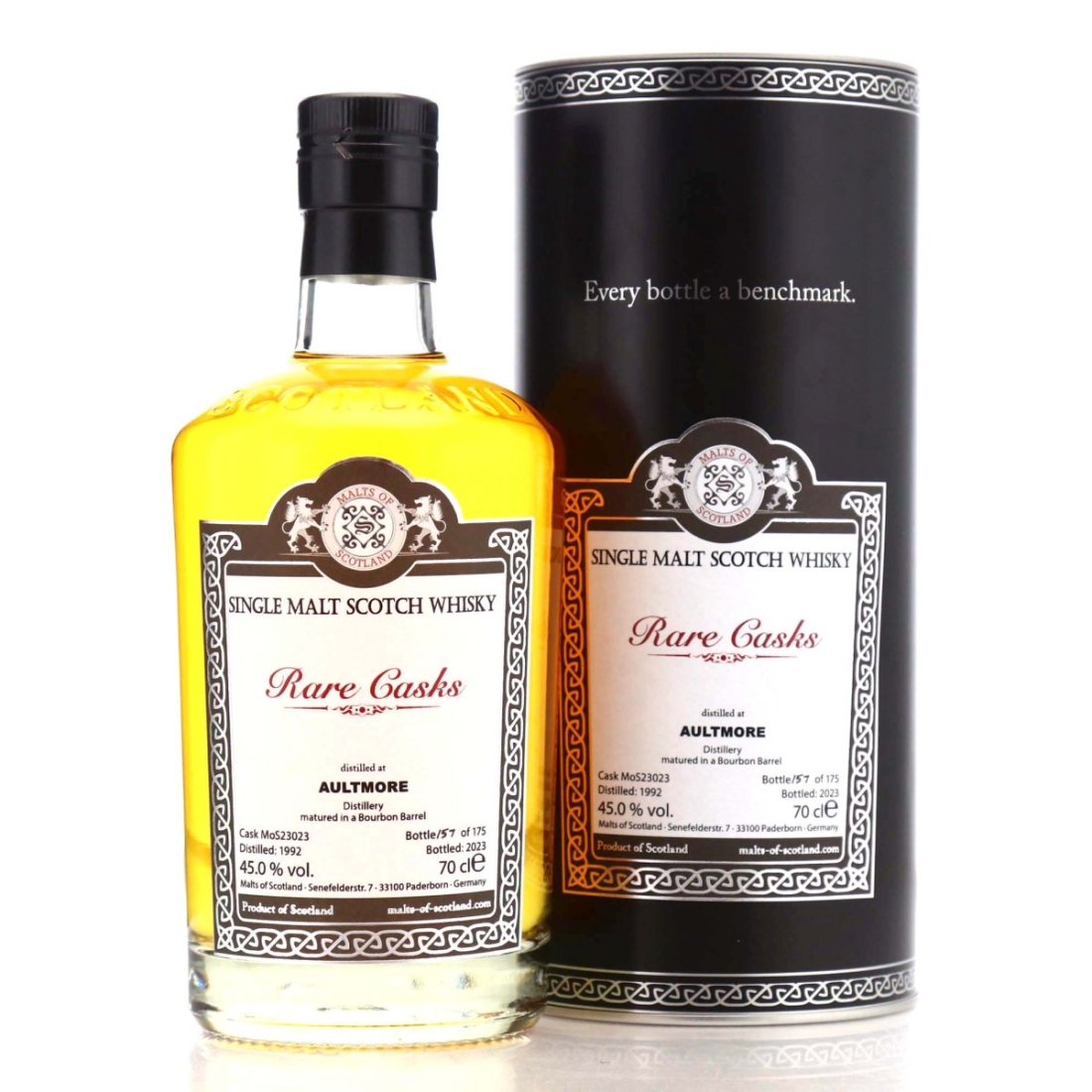 Aultmore 1992 Malts of Scotland Bourbon Barrel / Rare Casks