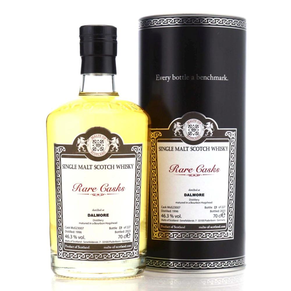 Dalmore 1996 Malts of Scotland Bourbon Hogshead / Rare Casks