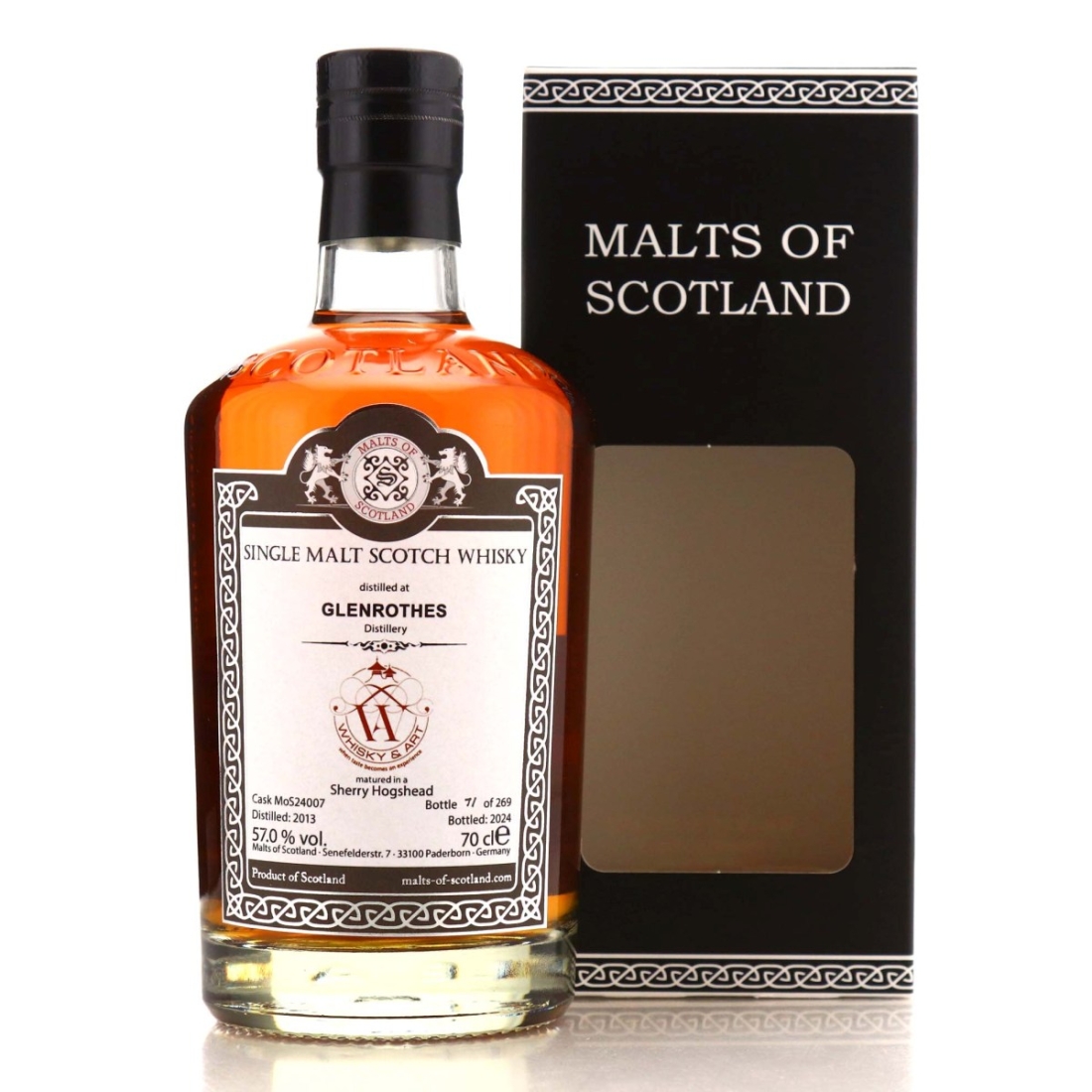 Glenrothes 2013 Malts of Scotland Sherry Hogshead