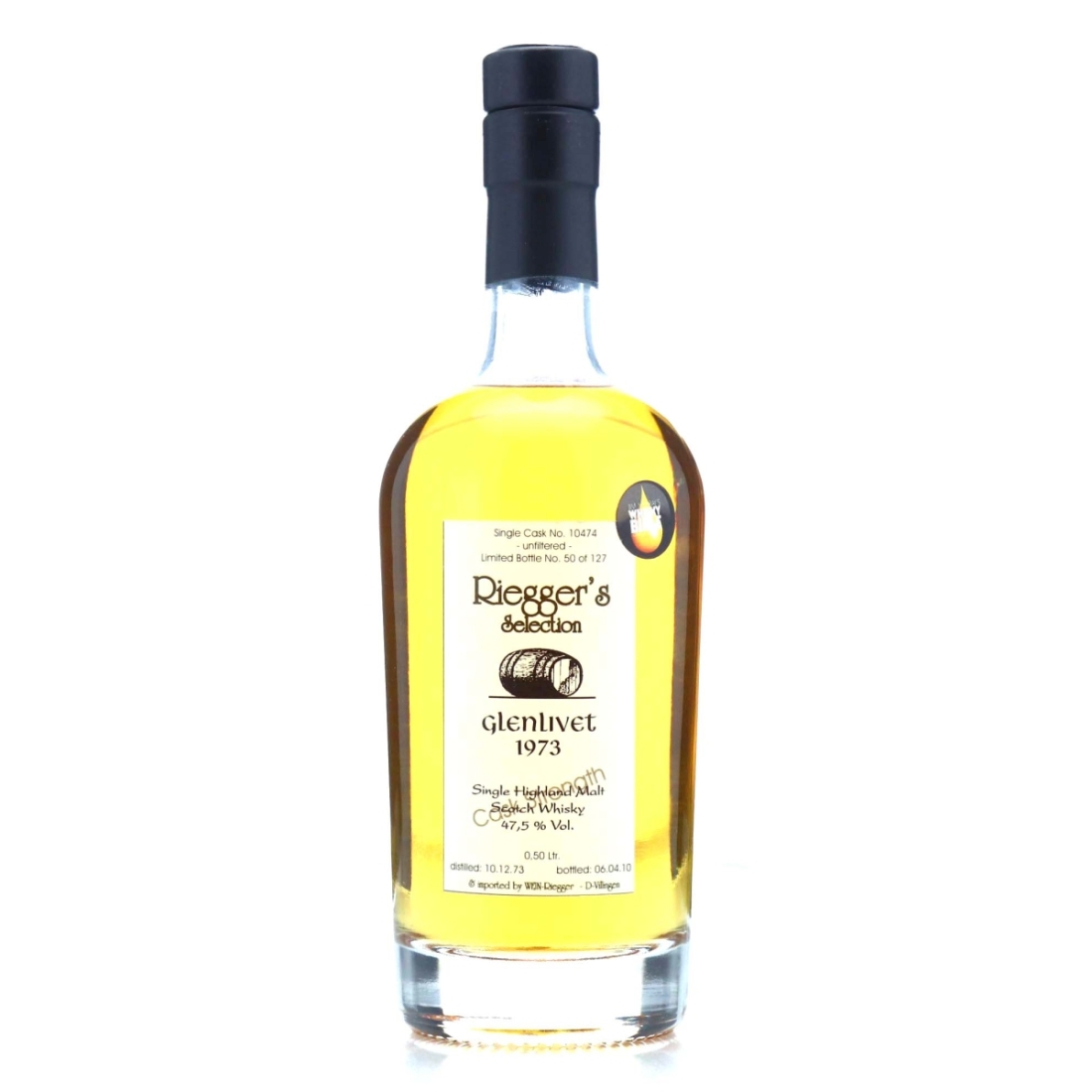 Glenlivet 1973 Riegger's Selection 50cl